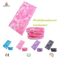 Ningbo Lingshang 100% Polyester Microfibre Multifonctionnel Customized Skull Bandana Tube Headwear